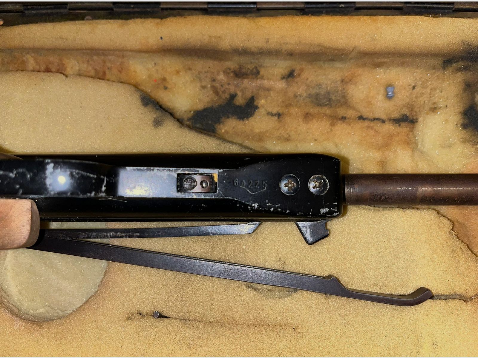 Feinwerkbau Mod. 65 4,5/.177, Federdruck / Seitenspanner