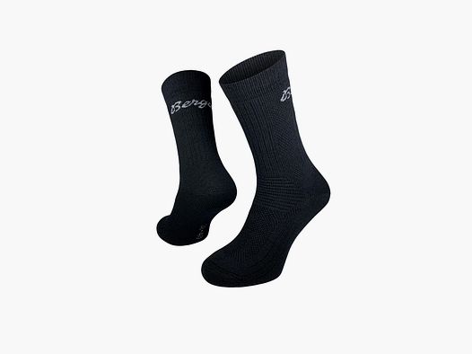 Bergans Allround Warm Merino Cushioned Sock Black 35-37