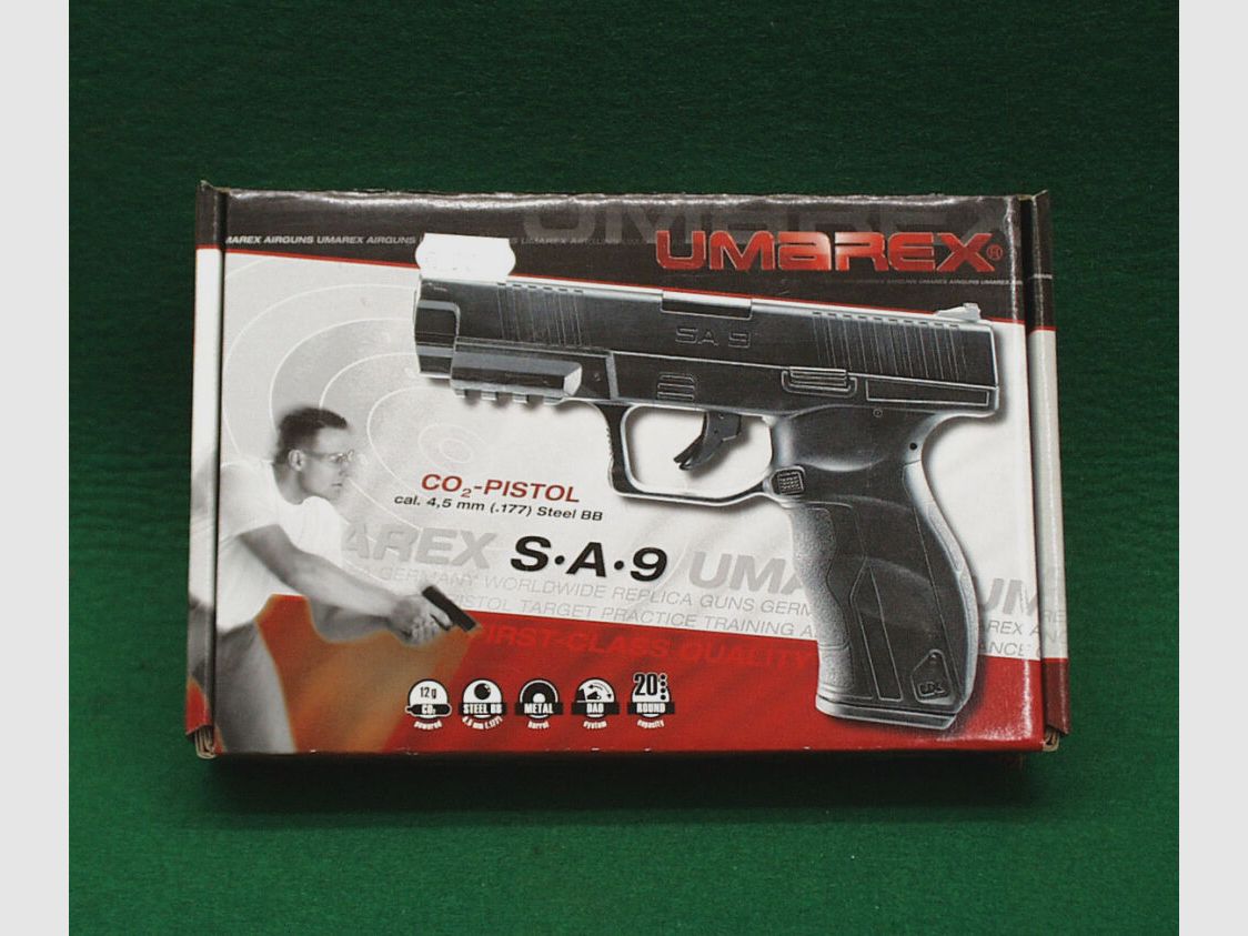 Umarex	 S.A.9   CO2 Pistole