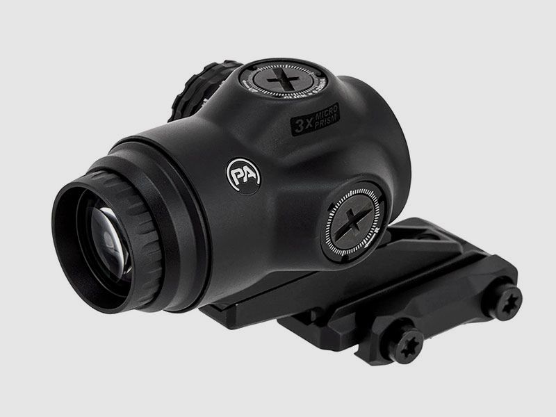 PRIMARY ARMS SLx 3X Micro Prism Scope ACSS Raptor Reticle per calibro .223 REM /.308 WIN, nero