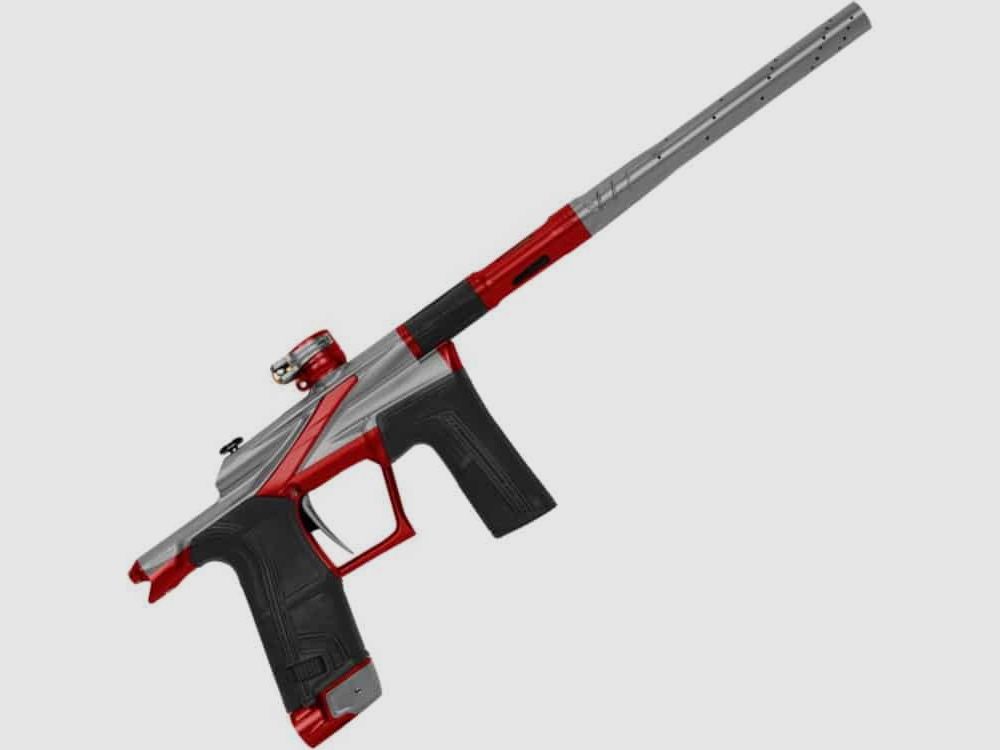 Planet Eclipse EGO LV2 Paintball Markierer Revolution (grau/rot)