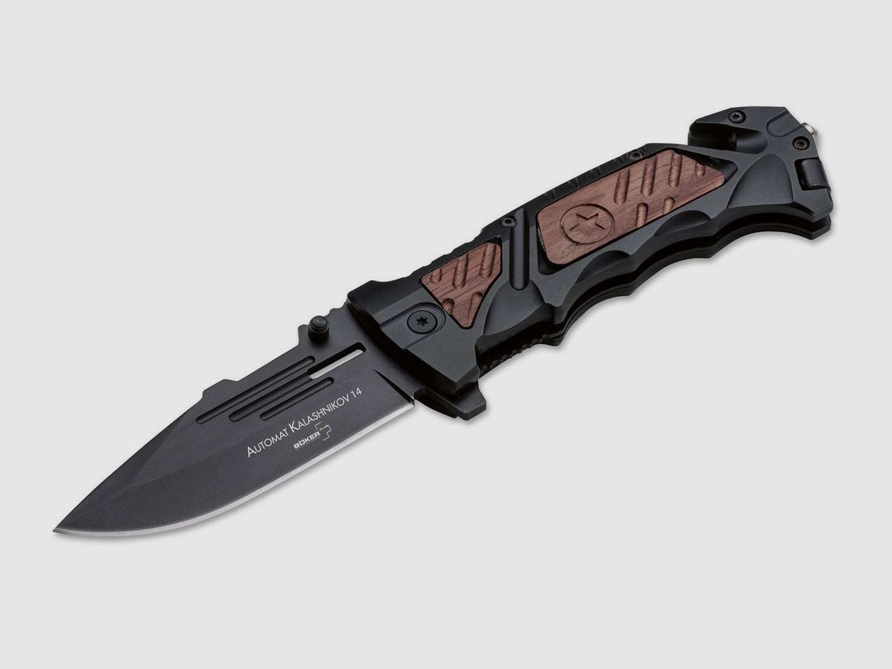Taschenmesser AK-14 Kalshnikov mit GÙrteletui im Deko-Geschenk-Karton
