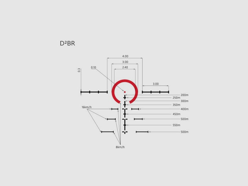 Delta Optical Hornet 1-6X24 Ret. D2Br, imagen 8 de 9