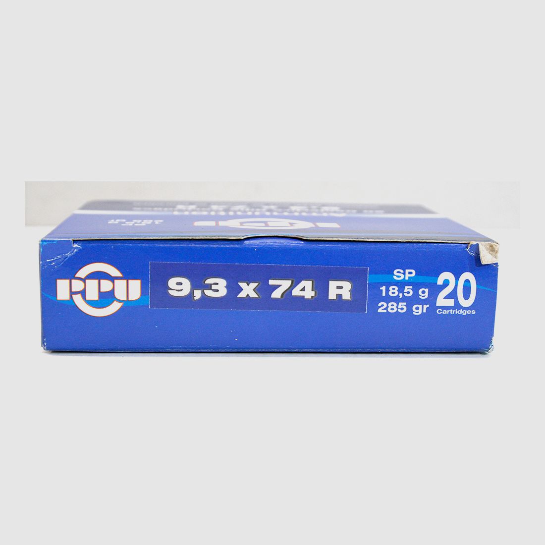 PPU 9,3x74R 16 paczek 320 sztuk Rifle A-461 285gr 18,5g SP półpłaszczowa JAGD amunicja Partizan 9,3, zdjęcie 2 z 5