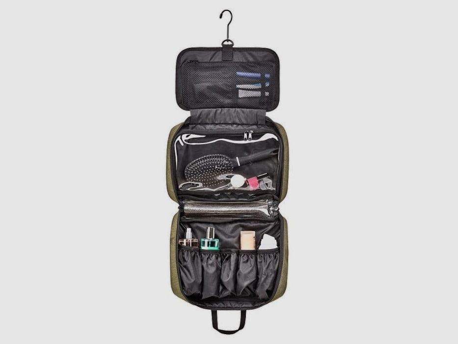 Mochila de viaje Bergara 30l verde oscuro