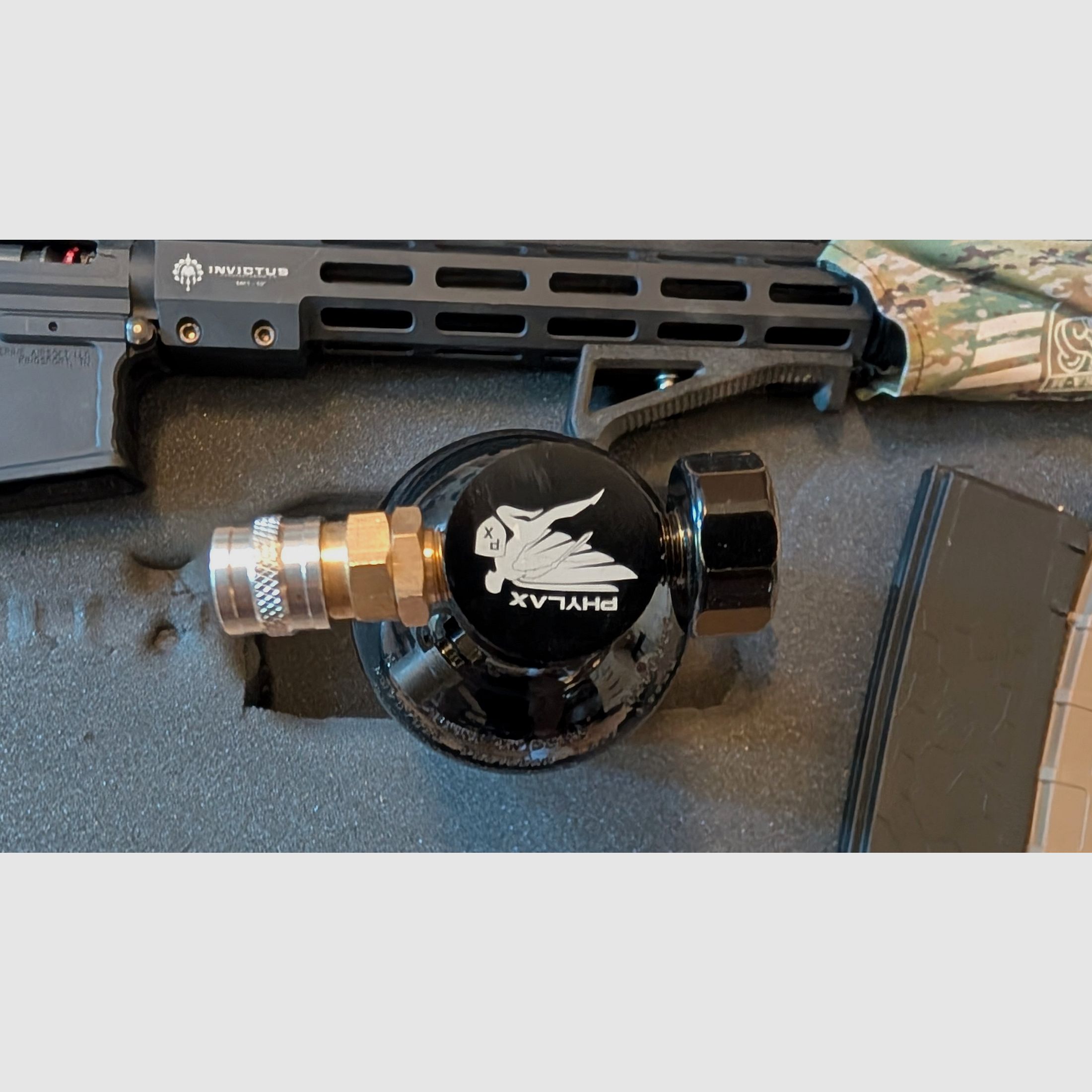 Wolverine MTW 10" HPA Set – Maxx HopUp, Phylax Regulator, DYE Tank, Top Zustand
