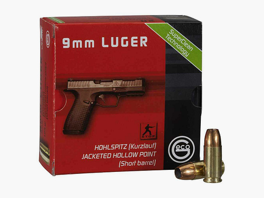 Geco Hollow Point Red Zone 124grs - 20pcs