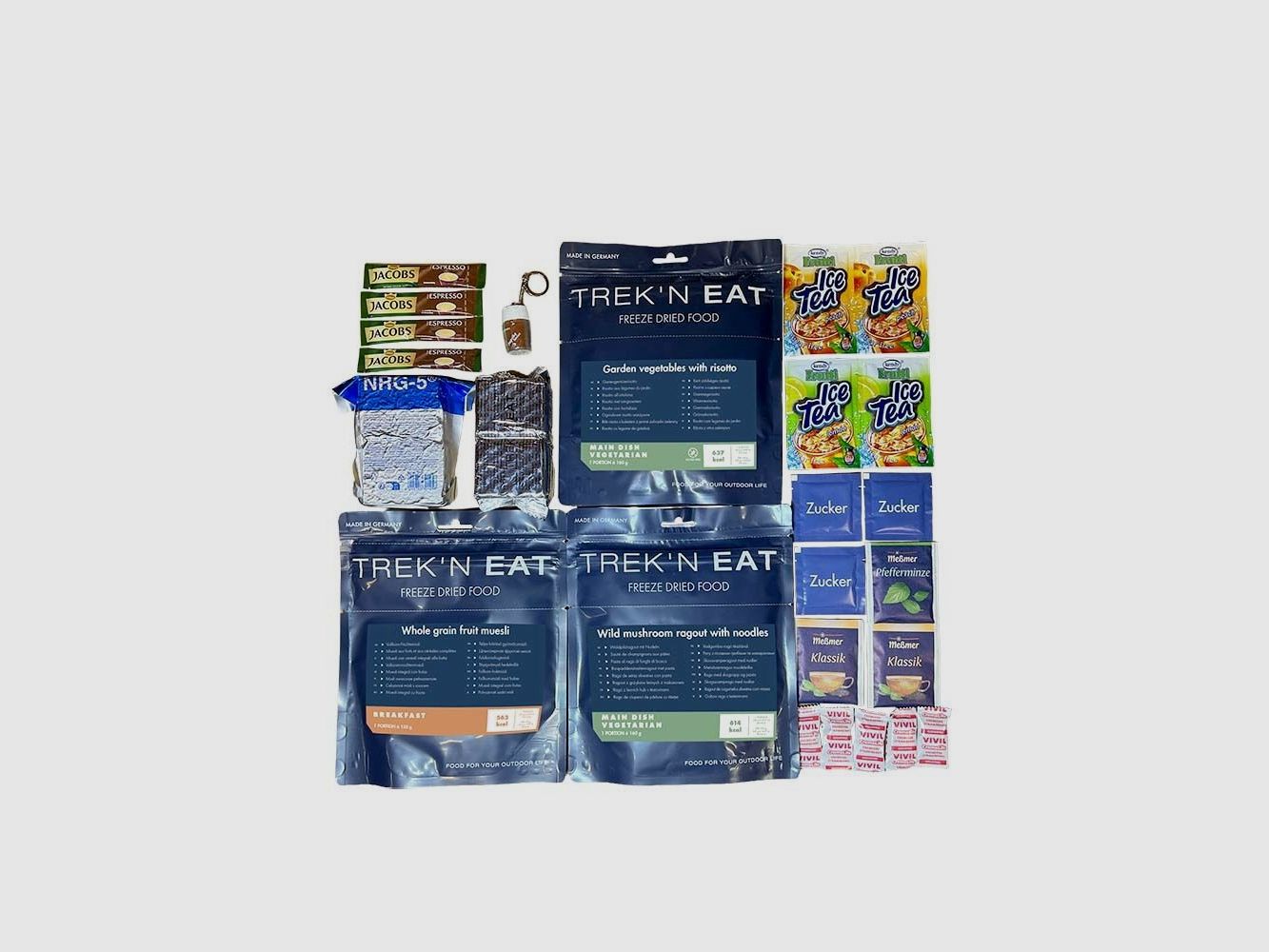 TREK'N EAT Pack de Ration de Jour Type 5 959g veggie, image 1 sur 2