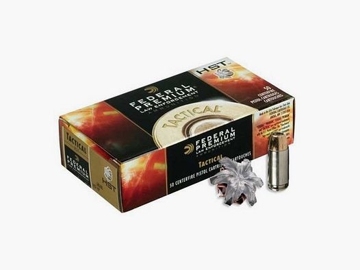 Federal Premium Personal Defense HST Law Enforcement .45 GAP 230GR JHP 50 cartouches