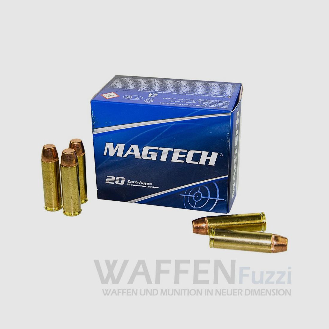 Magtech .500 S&W FMJ-Flat 325gr 20 Schuss