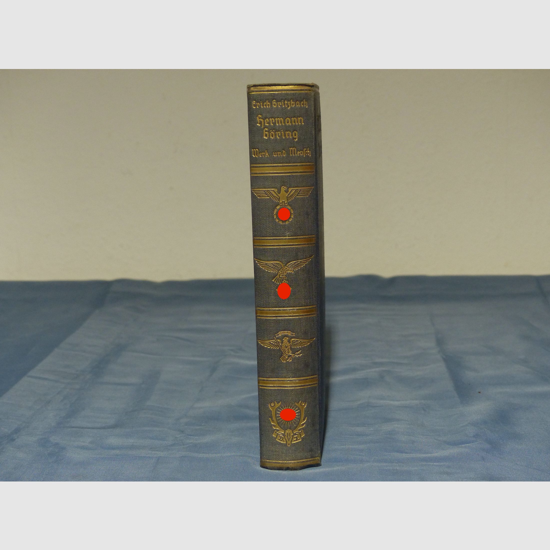 Libro Herman Göring, obra y hombre de Erich Gritzbach 1938 WK II WK 2, imagen 5 de 6
