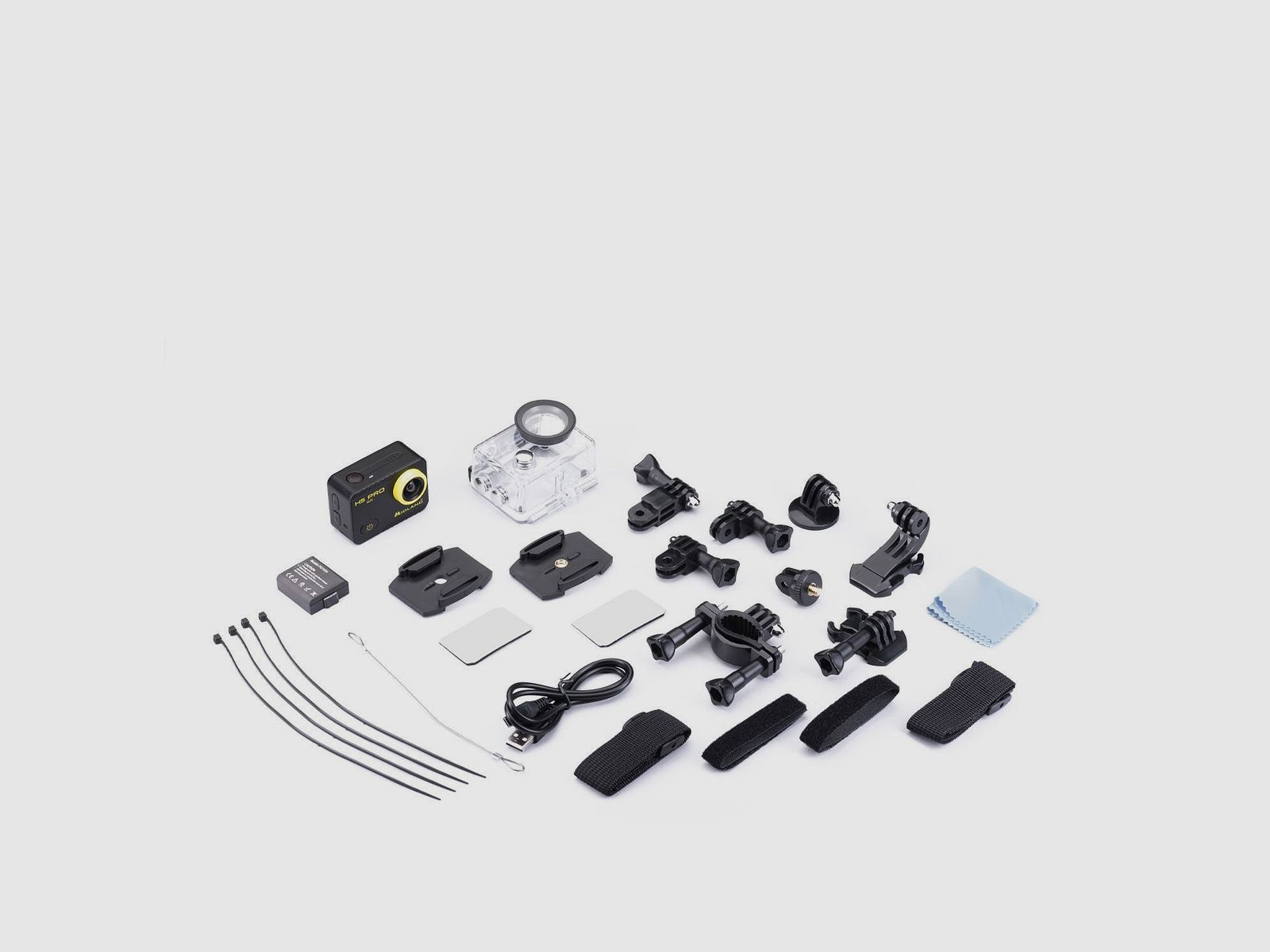 H5 Pro Action Cam 4K + Monopod + Zubehör, Bild 4 von 13