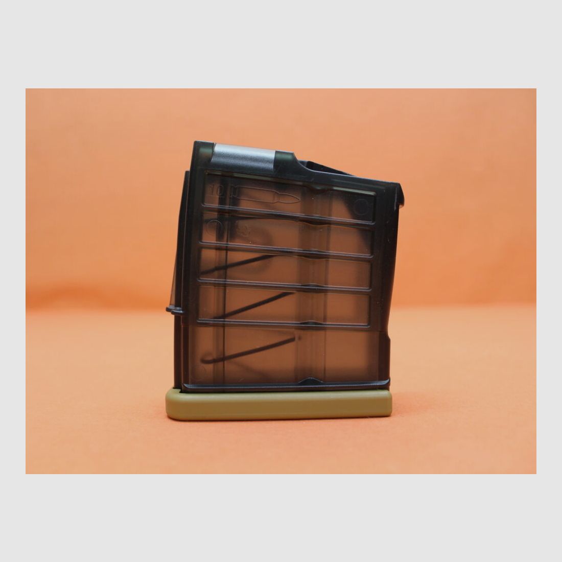 Heckler & Koch Heckler&Koch MR308: Magazine H&K 10-round .308Win translucent polymer/ Base RAL8000