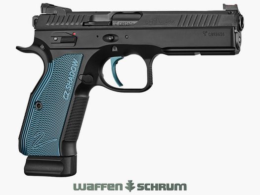 CZ CZ75 Shadow 2 Schwarz/Blau Single Action