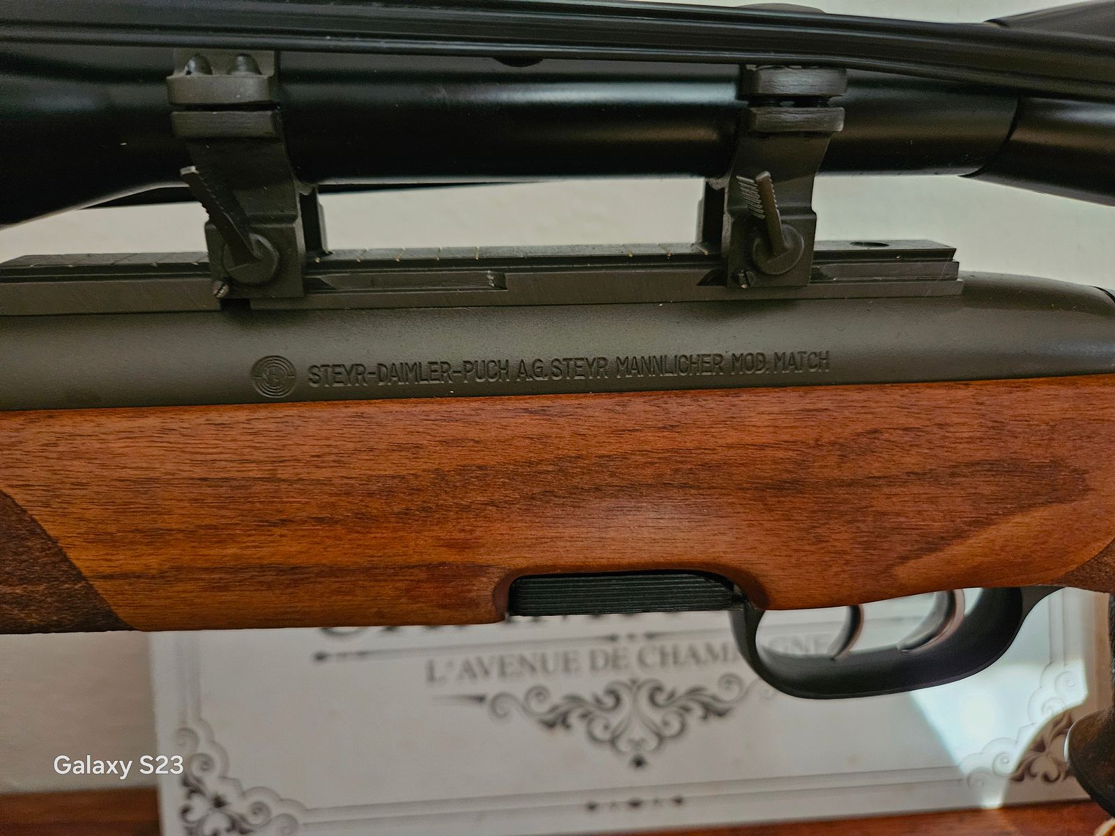 Steyr SSG 69 incl. scope and extra trigger - also trade for watch