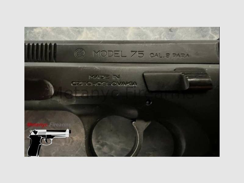 ZBROJOVKA BRNO Mod. CZ 75 9mmLuger