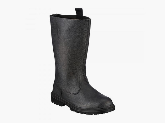 Mil-Tec Stiefel Knobelbecher Leder schwarz