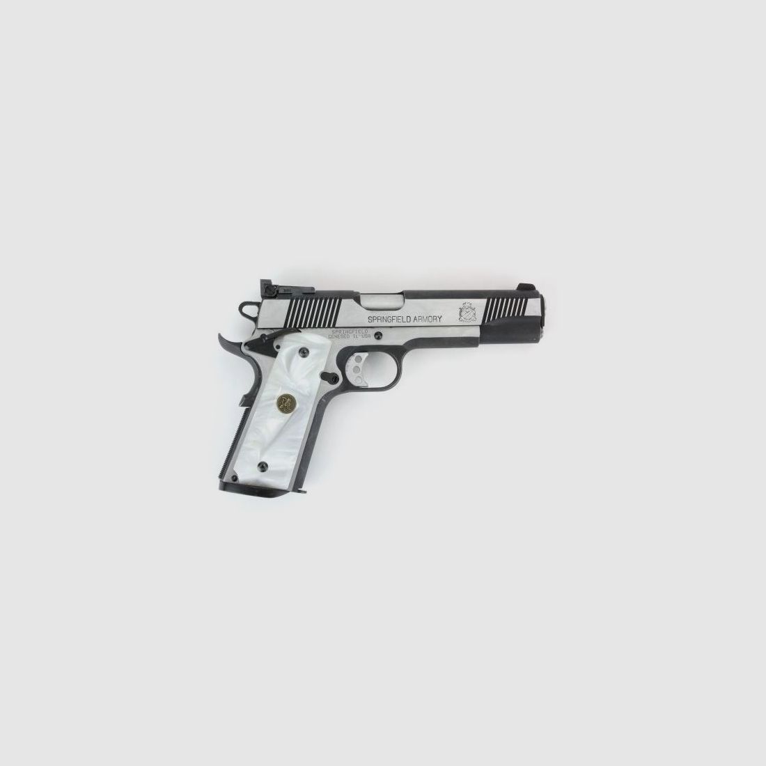 Custom Grips White Pearl Smooth Colt 1911, afbeelding 2 van 2