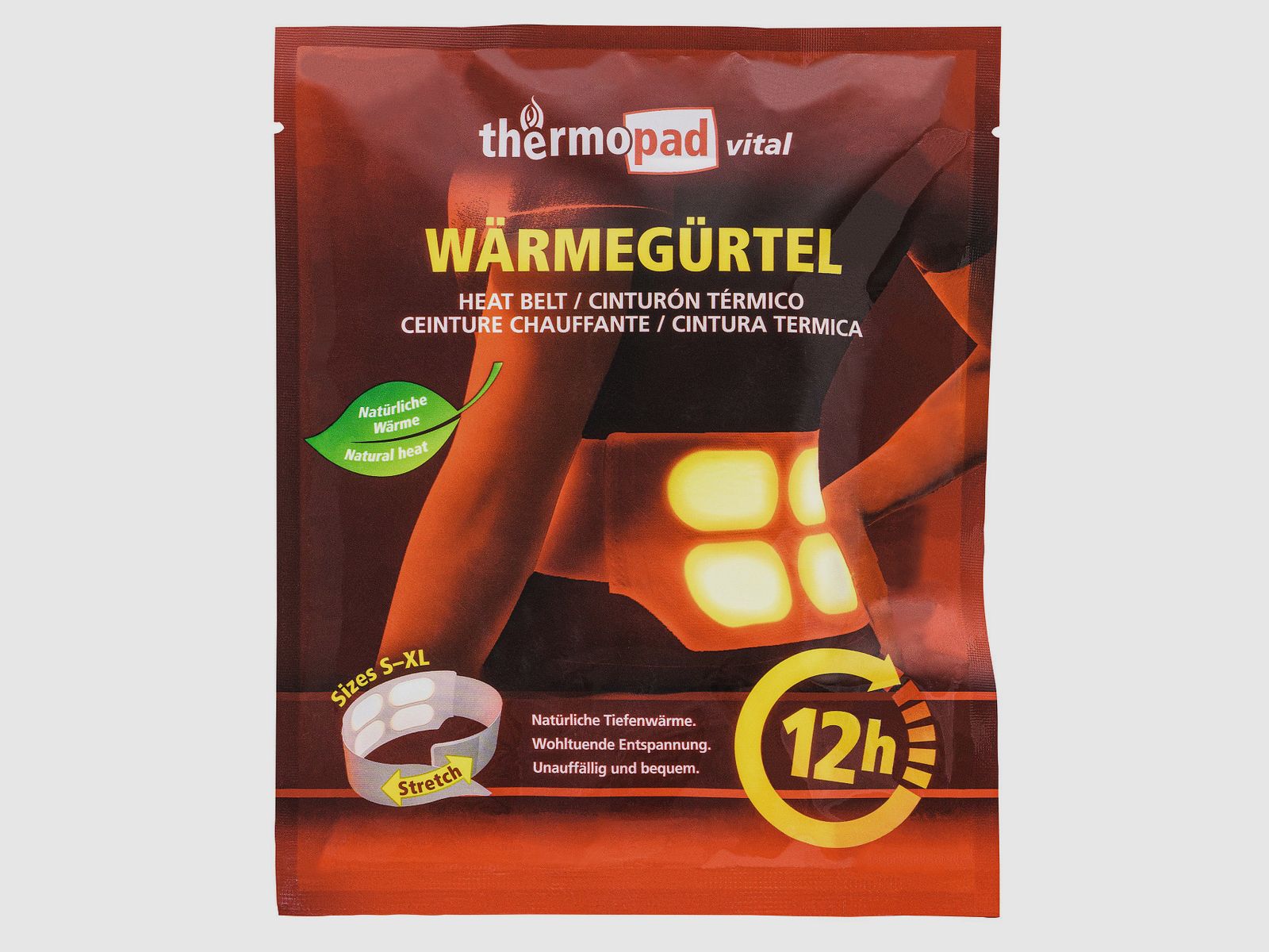 Thermopad verwarmingsgordel