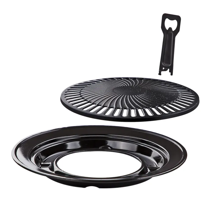 Piastra da campeggio universale 30,5 cm, immagine 3 di 4
