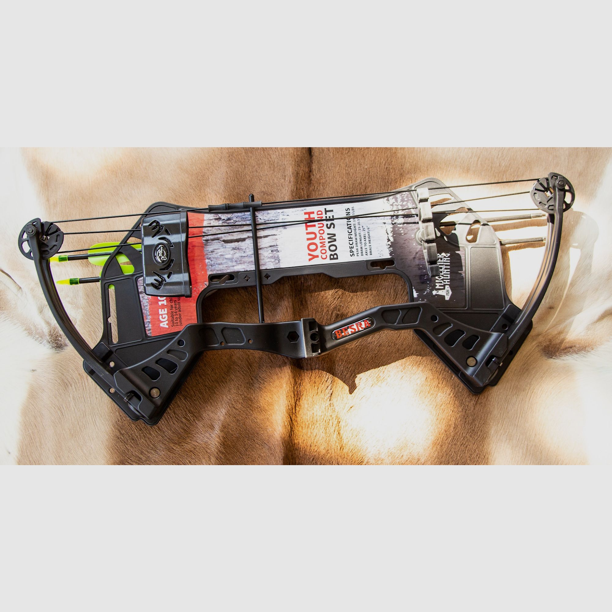 Troels Compoundbogen-Set 19-25 lbs / 19-20,5 Zoll