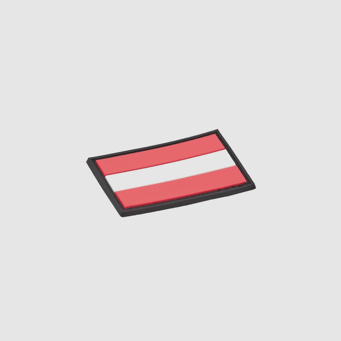 Parche de PVC con bandera de Austria de 3×5 cm con cierre de gancho y bucle, imagen 3 de 3