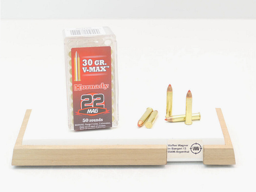 Hornady V-MAX 30grs à50