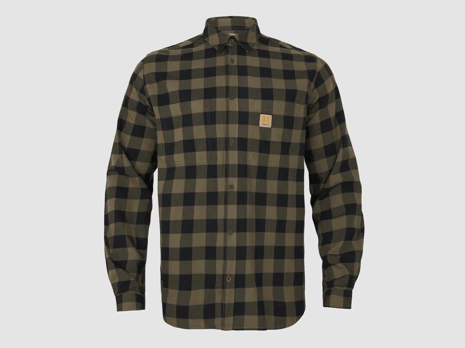 Härkila Scandinavian L/S Shirt Men Tarmac Check 3XL