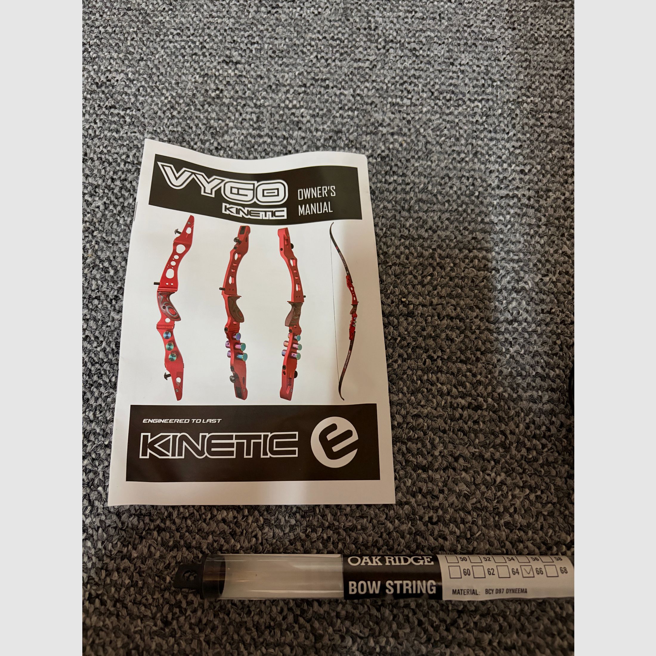 Kinetic Vigo Left-Hand ILF Bow Complete Set