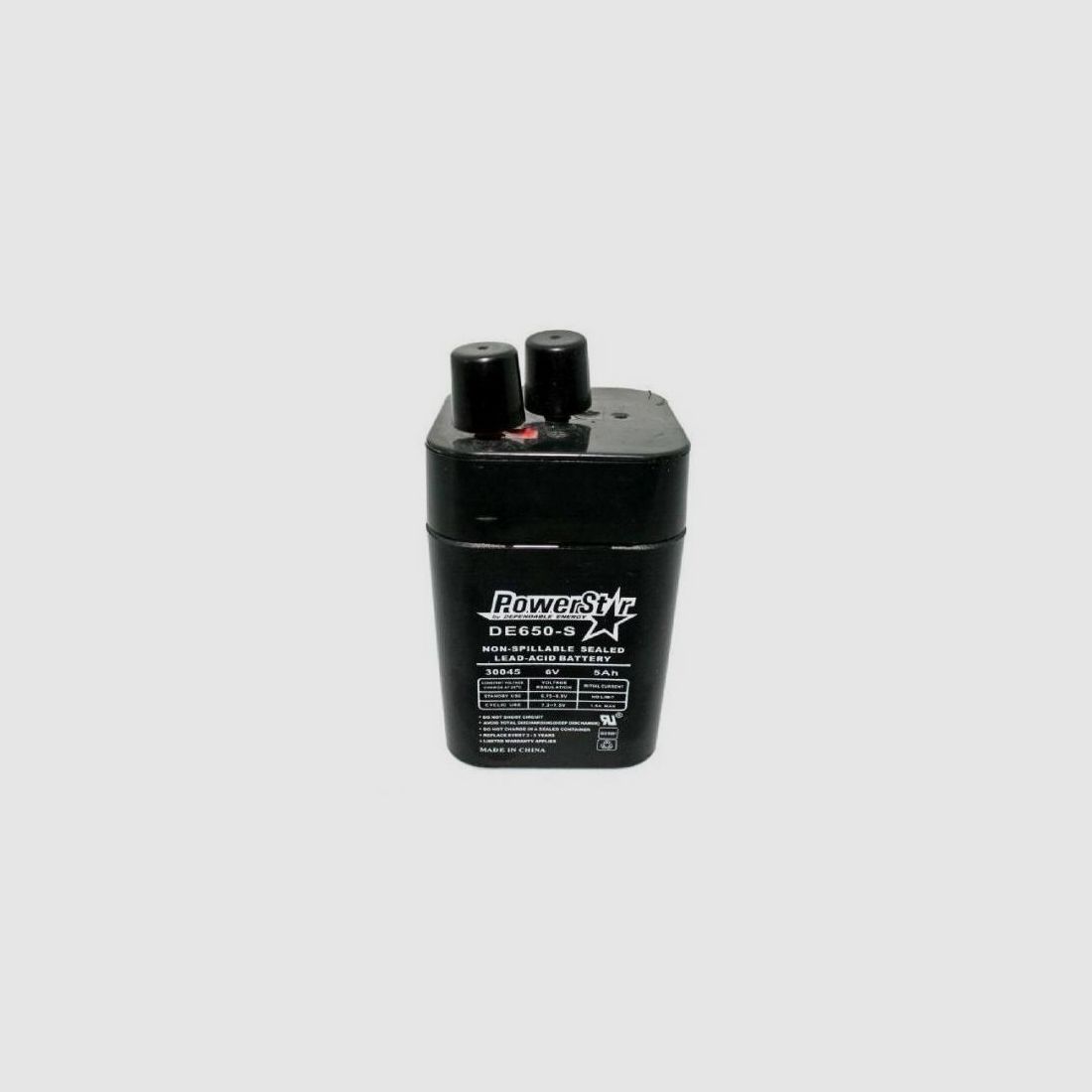 Wiederaufladbare 6V 5 Ah Batterie für Automaten