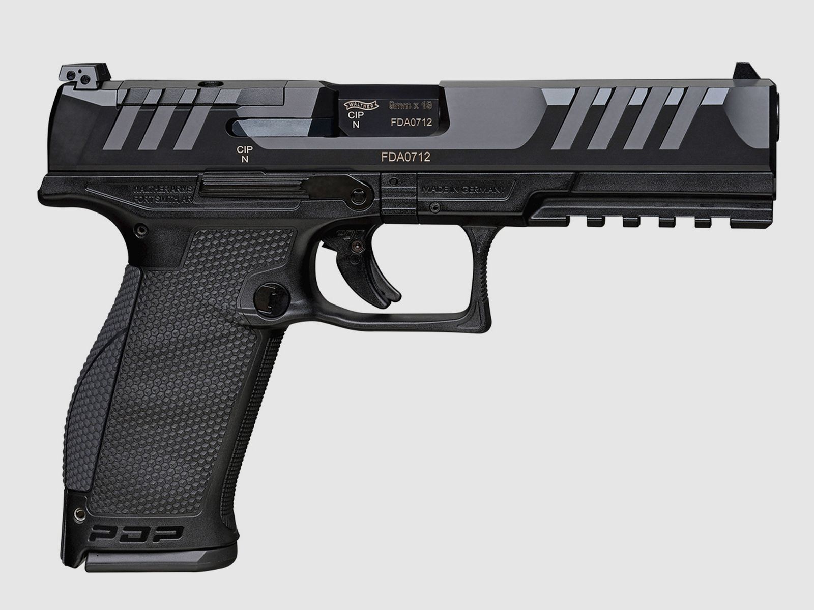 Gebrauchtwaffe WALTHER PDP FS 5.0´" 18R 9x19 OR INT Pistole 9mm Luger OHNE Burris Fast Fire IV