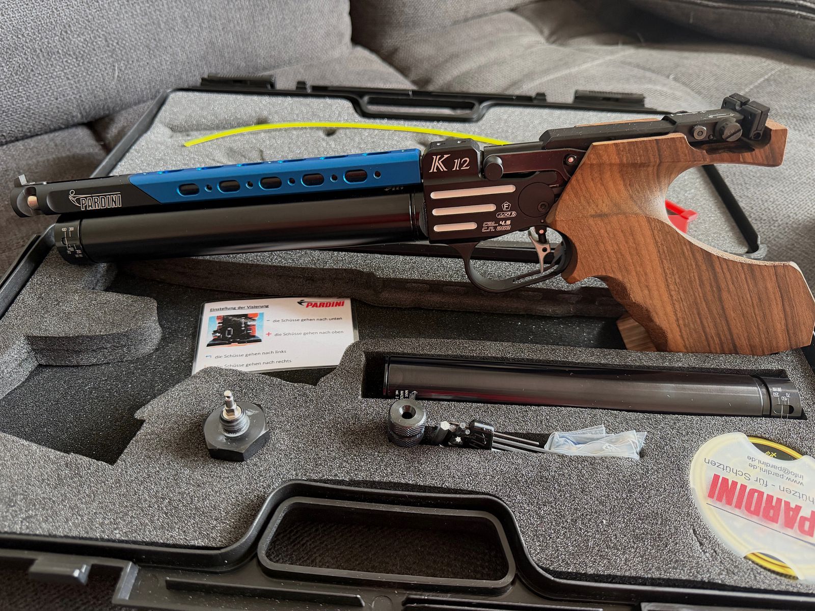 Pardini K12 Absorber air pistol