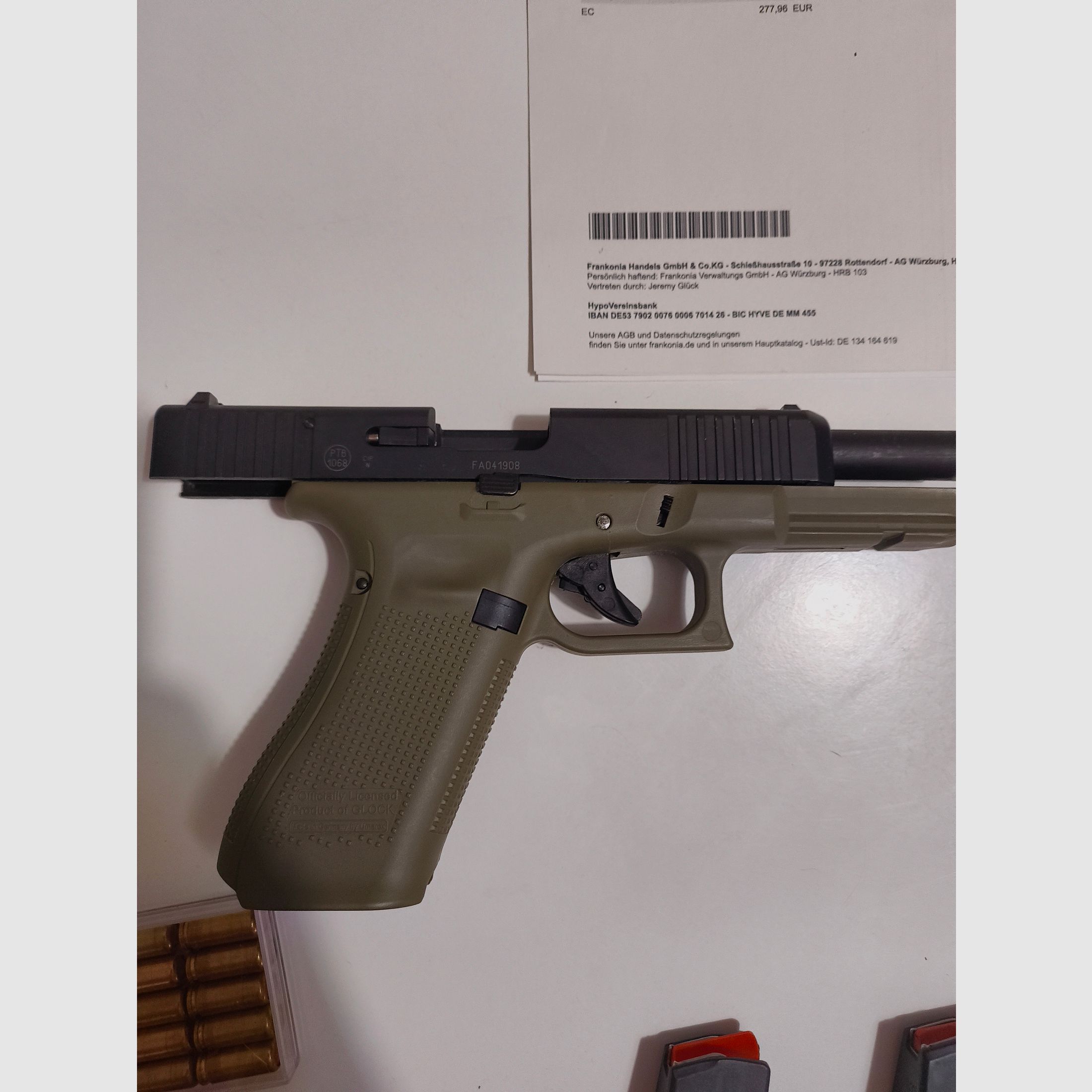Umarex Glock 17 Gen 5 French army Gaspistole 