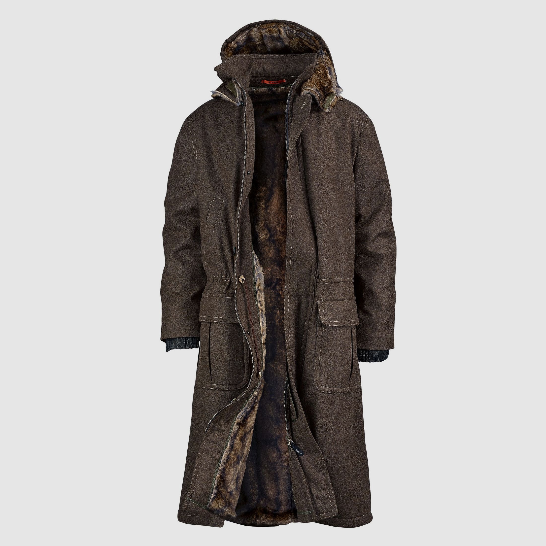 Cappotto da Caccia in Loden Veloce Kuno Prestige