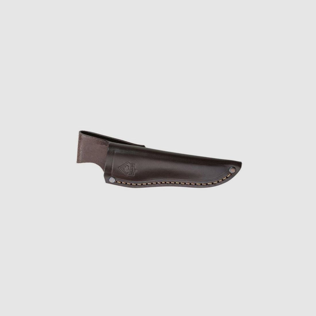 PUMA Feststehendes Messer Olivenholz mit Lederscheide 11,0 cm AN.58-Stahl