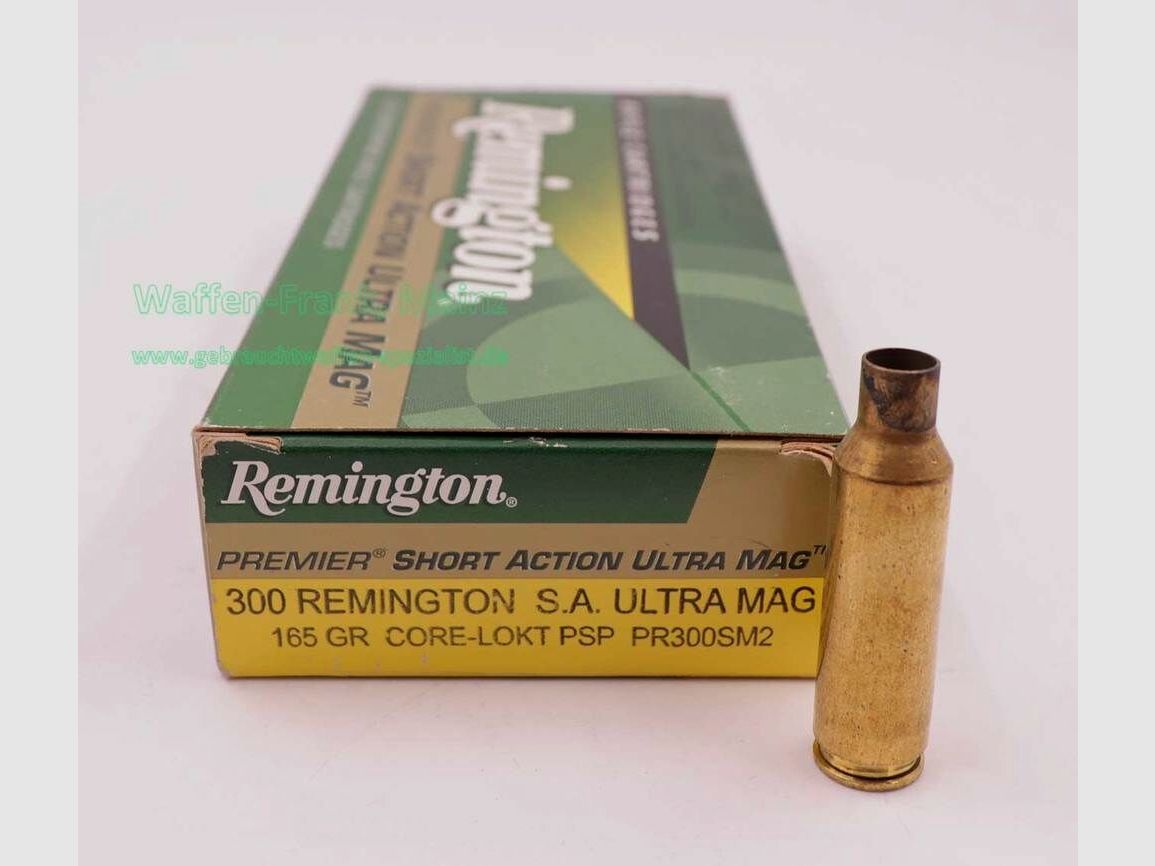 Remington - USA Étuis de Fusil Long, d'occasion Cal. .300 Rem. S.A. Ultra Mag