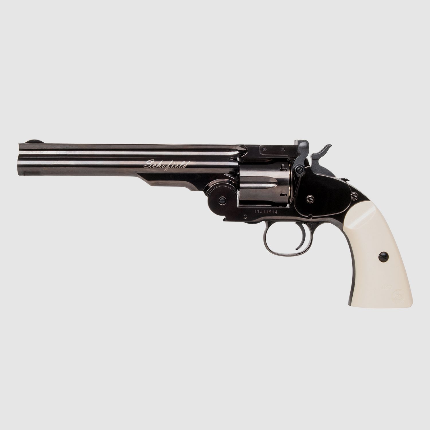 ASG Schofield 6" Gris Acier 4,5mm BB - Air comprimé Co2