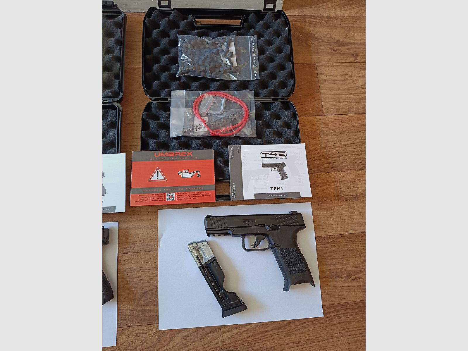 NEU Umarex T4E TPM1 cal.43  Sammlung Auflösung Glock HK416