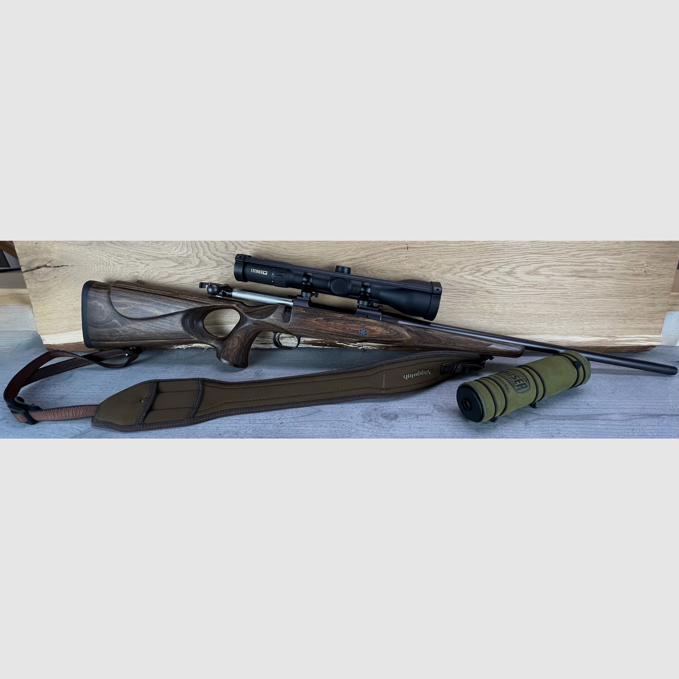 Mauser M12 "Max" Kal.: 308Win + A-TEC Mauser Schalldämpfer + Steiner Ranger 4 3-12x56
