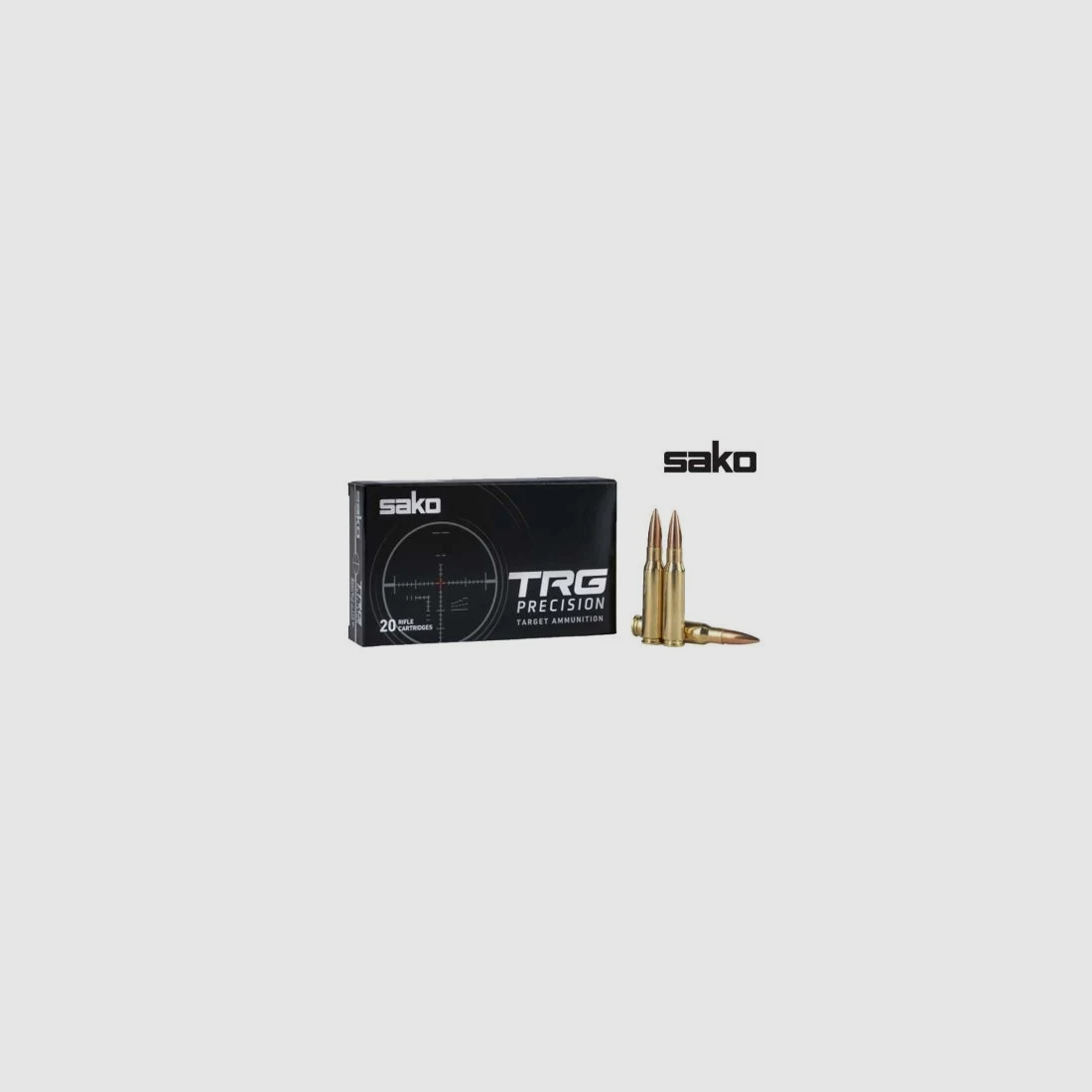 SAKO HPBT TRG PRECISION ammunition cal. .308 Win. 11.3 g/175 gr Open Tip Match, pack of 20
