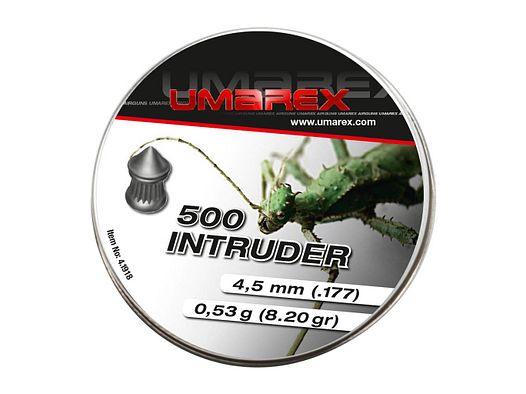 Umarex Intruder Diabolos 4,5 mm (.177), Spitzkopf, 0,52 g, 500 St., Dose