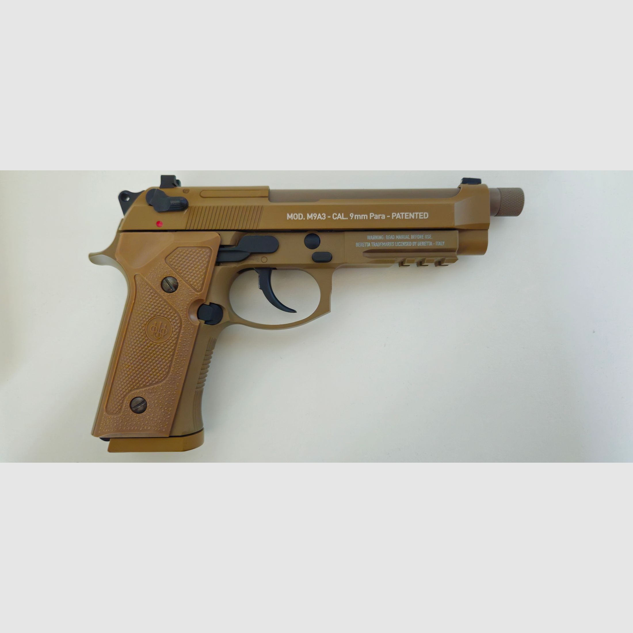 Beretta M9A3 CO2 4,5mm Stahl (FDE)