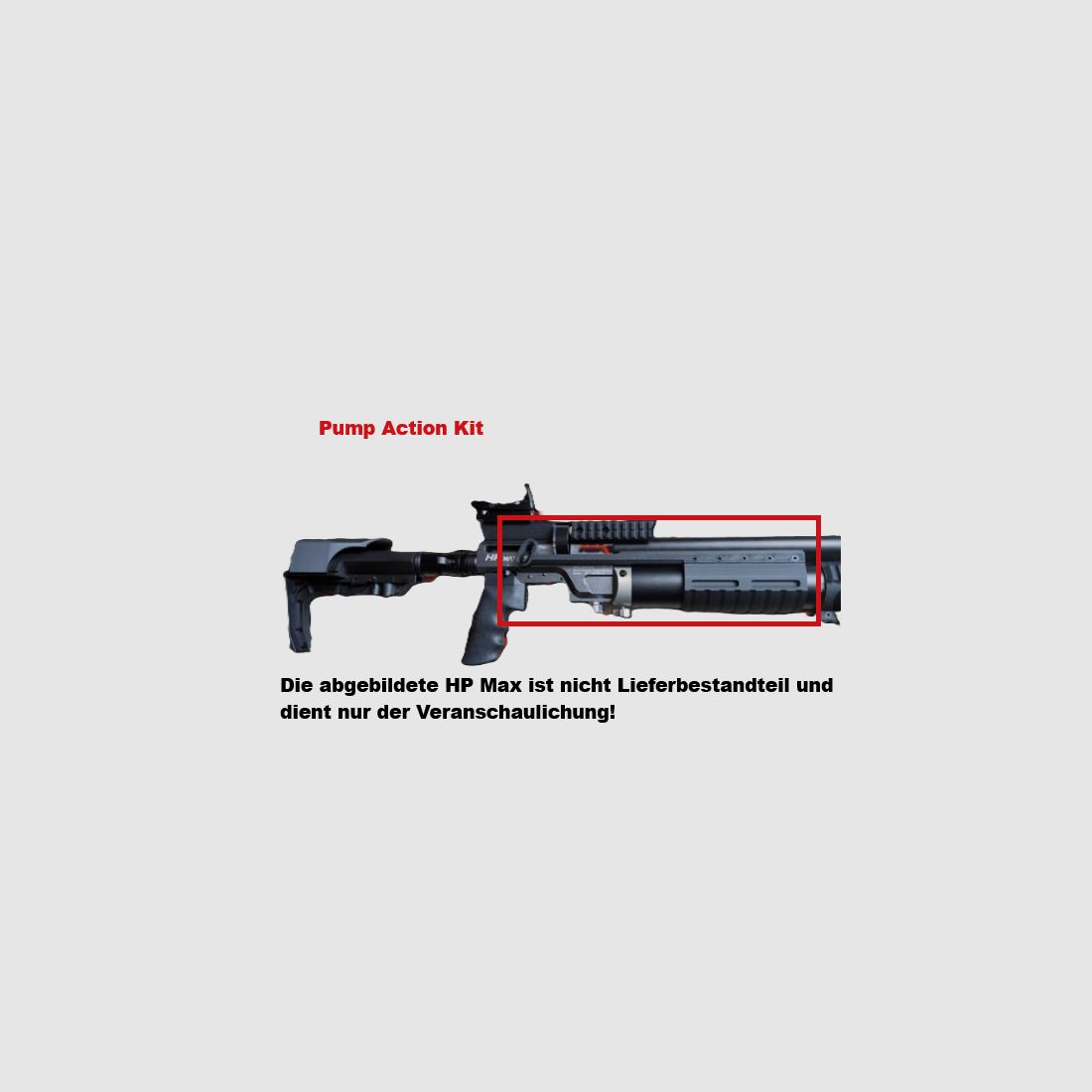 KK-Mag Pump Action Kit for AEA HP Max .35 cal – NEW/Unused + Spare Lever!