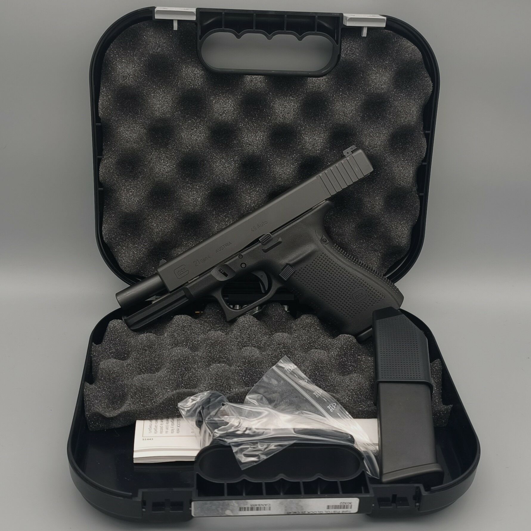 Glock 21 Gen.4 auch als Wechselsystem .45Auto