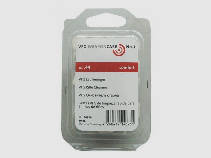 VFG-Laufreiniger, No. 66878, cal. 44, 30 Stück