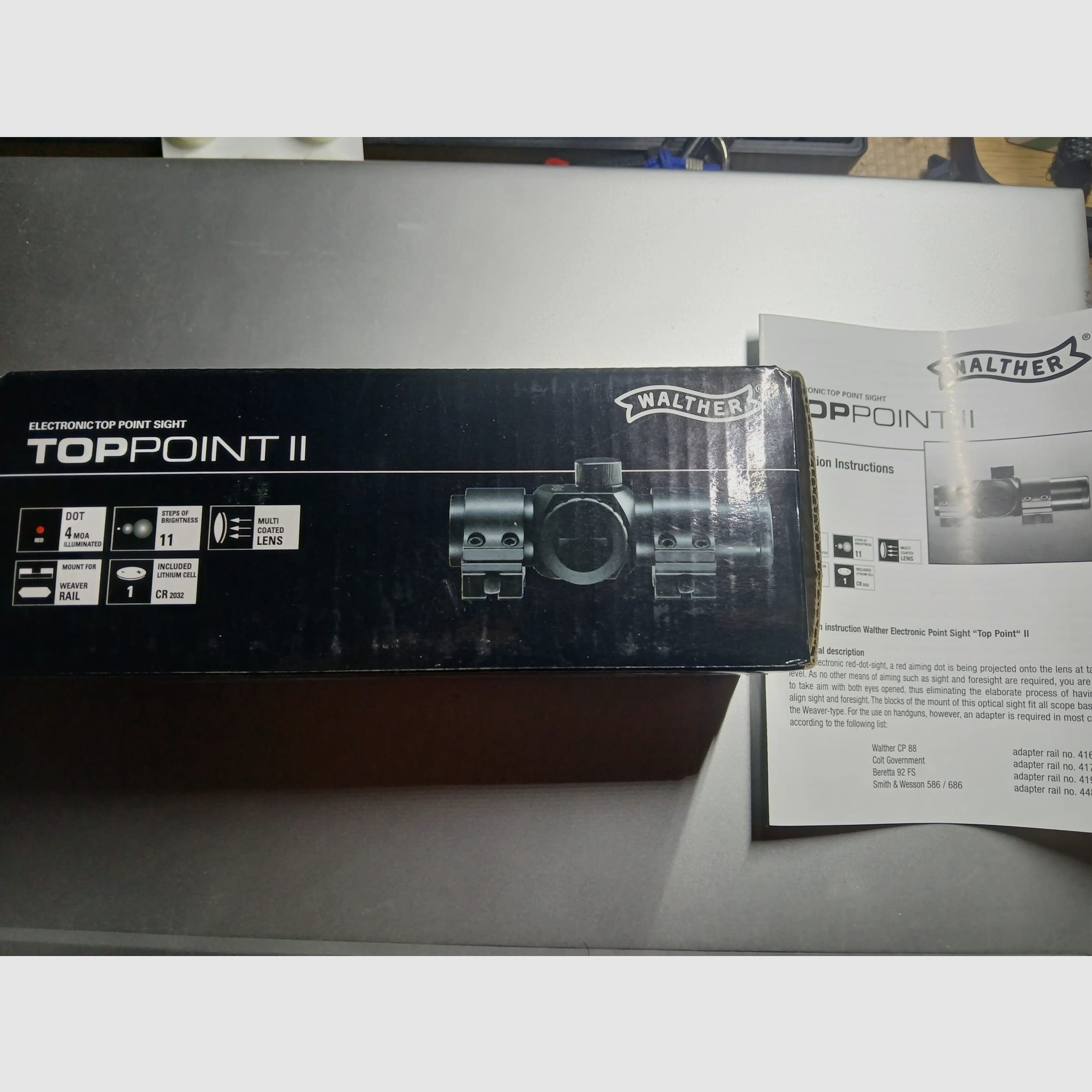 Walther Top Point II / closed red dot sight