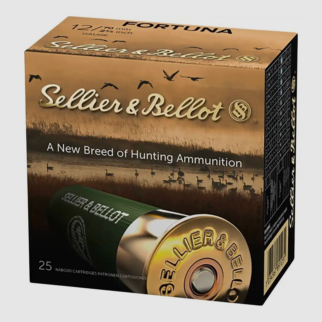 Sellier & Bellot Fortuna Plastique 36g - 3,75mm - 25 pièces