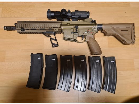 Airsoft HK416 GBB métal intégral