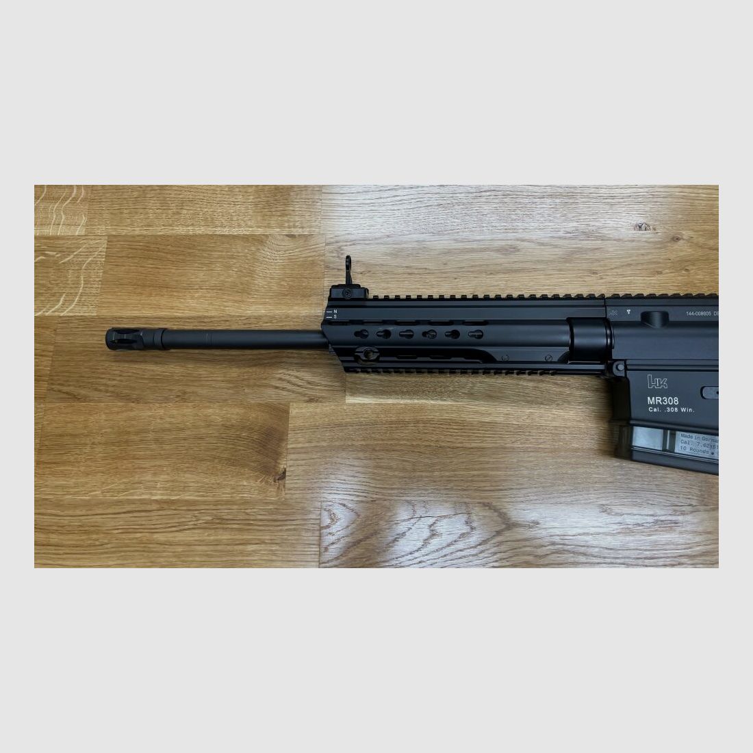 Heckler & Koch MR308 A3 16,5" - półautomatyczna karabina .308 Win. HK MR308 A3 kolor czarny - H&K MR 308 A3 - cywilna wersja H&K 417