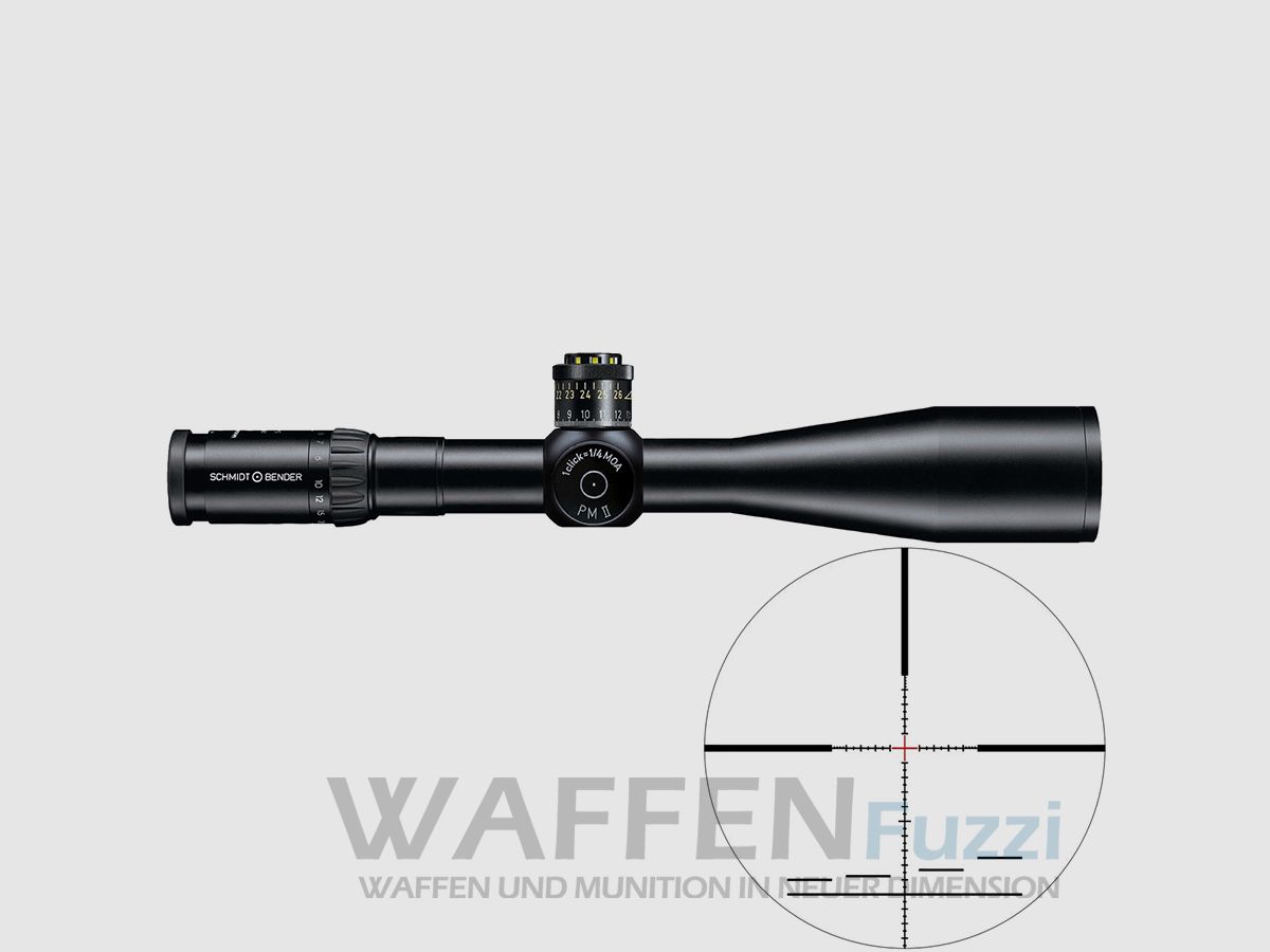 Schmidt u. Bender ZF 5-25x56 PM II/LP P4FL 1cm cw DT / ST
